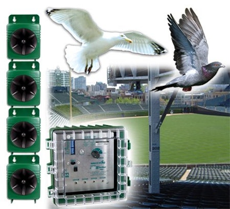 Super BirdXPeller® PROs har 4-högtalarsystem och 1 st standardchip (ord 13900 kr) ink moms