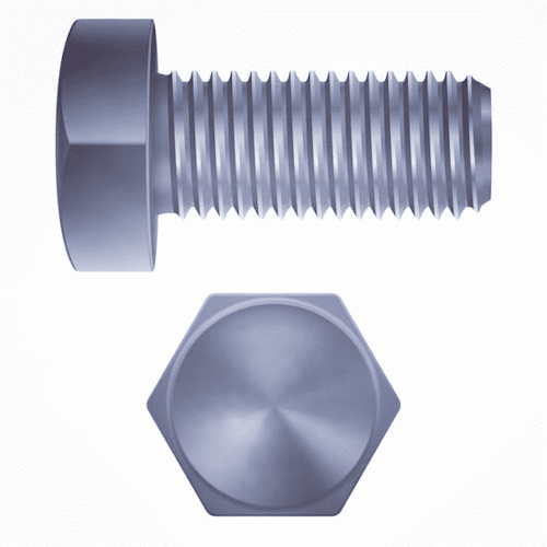 Rostfri Skruv Sexkant Helgängad M16