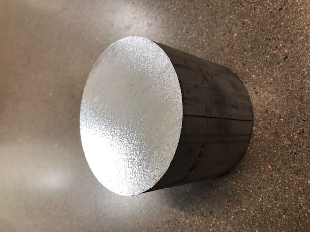 Aluminium diameter 100 mm AW6026 Svarvämne