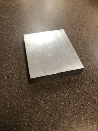 Plattstång Aluminium 80x15