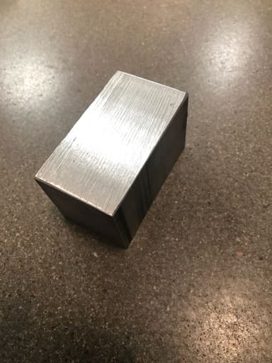 Aluminium Plattstång 70x40
