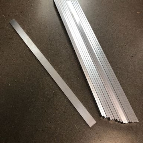 Aluminium 25x6, 16st
