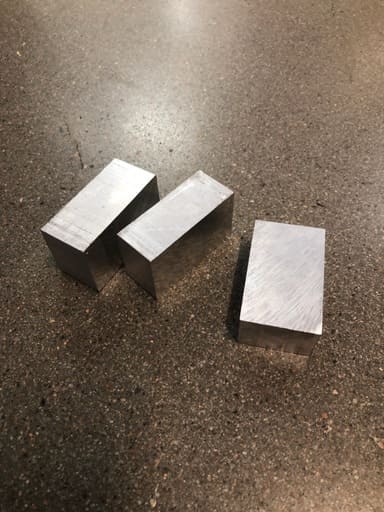 Aluminium fräsämne, plattstång 50x30