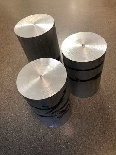 Aluminium svarvämne rundstång 75mm