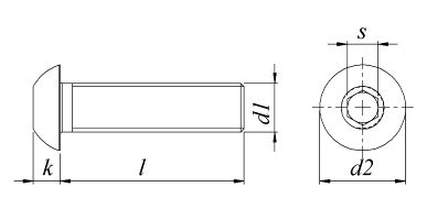 Kullrig Skruv Rostfri A4 Syrafast M5