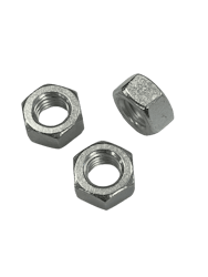 Aluminium mutter DIN 934