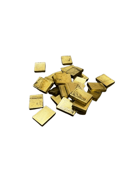 Mässing 33 x 25 x 6mm