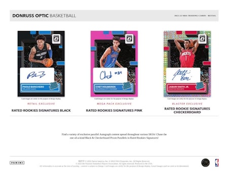 Panini Donruss Optic NBA 22/23 Fanatics Mega Box (Hyper Green Prizm)