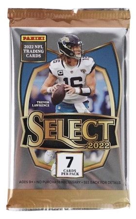Panini Select NFL 2022 Mega Box (Black & Green Prizm Die-Cuts)