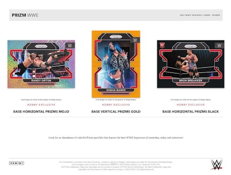 2022 Panini WWE Prizm Wrestling Blaster Box (Green Pulsar Prizms!)