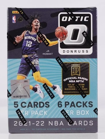  Panini Donruss Optic NBA 21/22 Blaster Box