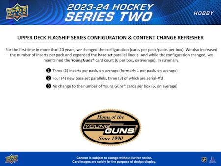 UD Series Two 23/24 Hobby Pack