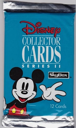 Skybox 1992 Disney  Collector Cards Series II Pack