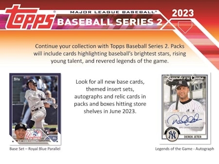 2023 Topps Baseball Series 2 Hobby Pack