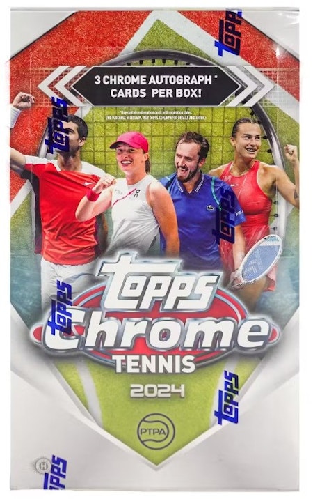 Topps Chrome Tennis 2024 Hobby Pack