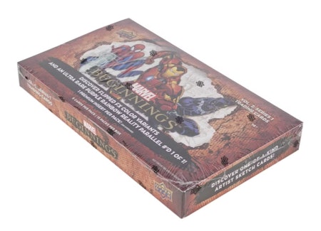 Upper Deck 2021 Marvel Beginnings Vol 2. Series 1 Hobby Box