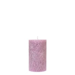Blockljus ljuslila 6x10 cm