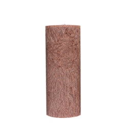 Blockljus brun 6x15 cm