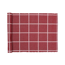 Löpare mörkröd 33x120 cm
