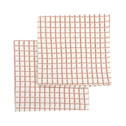 Disktrasa 2-pack rost/beige, 25x25 cm