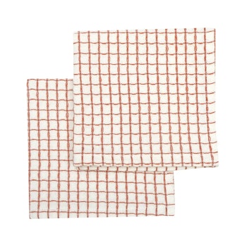 Disktrasa 2-pack rost/beige, 25x25 cm