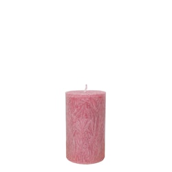 Blockljus gammelrosa 6x10 cm