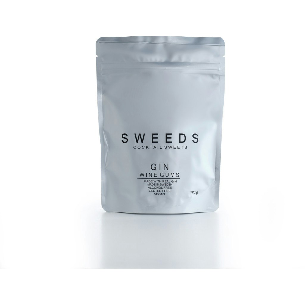 sweeds vingummi gin skånska spritfabriken sweeds cocktail sweets alkoholfria