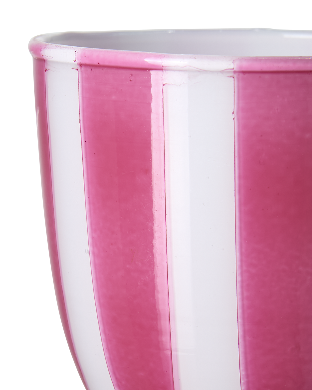Ljsukopp rosa/vit