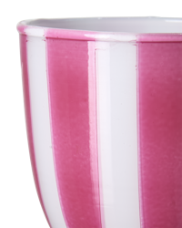 Ljsukopp rosa/vit