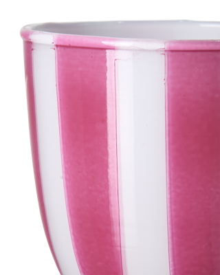 Ljsukopp rosa/vit