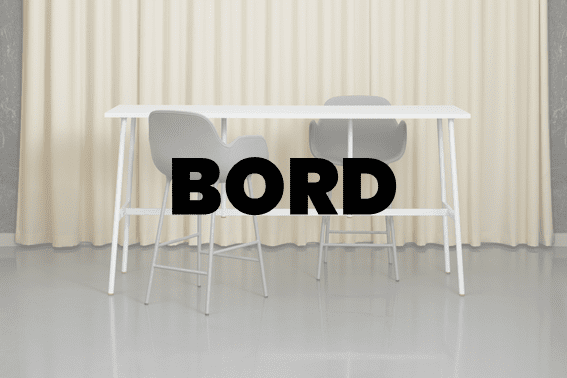 Bord - Omformat