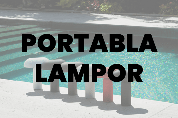 Portabla lampor - Omformat