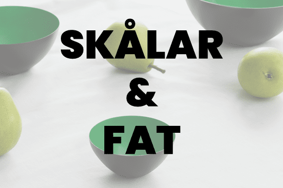 Skålar & Fat - Omformat