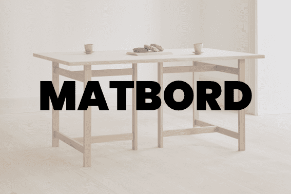 Matbord - Omformat