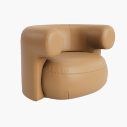 Visningsex Burra Lounge Chair - Leather