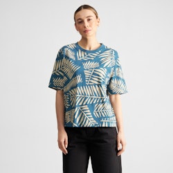 T-shirt Vadstena Cut Leaf Midnight Blue