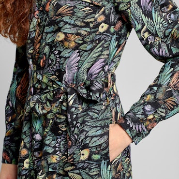 Shirt Dress Falsterbo The Birds Black