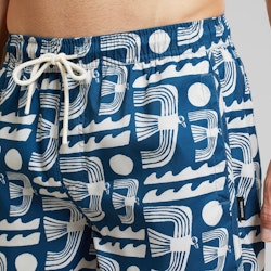Swim Shorts Sandhamn Seagulls Majolica Blue