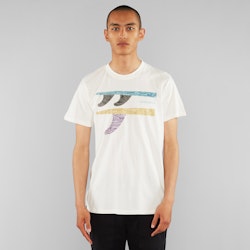 T-shirt Wood Cut Surfboard