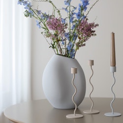 Curved Candleholder Sand