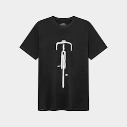T-shirt Stockholm Bike Front Charcoal
