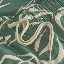 Swim Shorts Sandhamn Big Leaf Duck Green