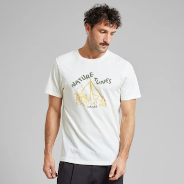 T-shirt Stockholm Nature Tunes Off White