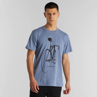 T-shirt Stockholm Pencil Bike Steel Blue
