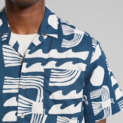 Shirt Marstrand Seagulls Majolica Blue