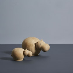 Hibo hippopotamus - Oak