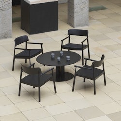 Timb Lounge Armchair - Black