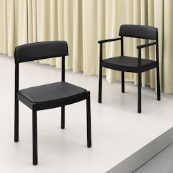 Timb Chair - Black Leather