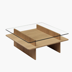 Parallel coffee table