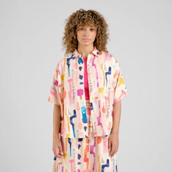 Shirt Alsvik Summer Abstract Multi Colors